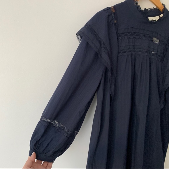 Anthropologie Maeve | Fleetwood Navy Tunic Dress - Picture 6 of 16